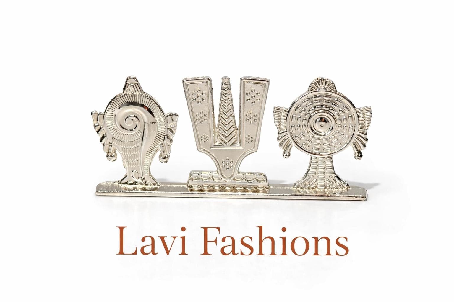 Shanku Chakra Namam Metal Idol Pack | Venkateswara Symbol, Pooja Decor, Return Gift