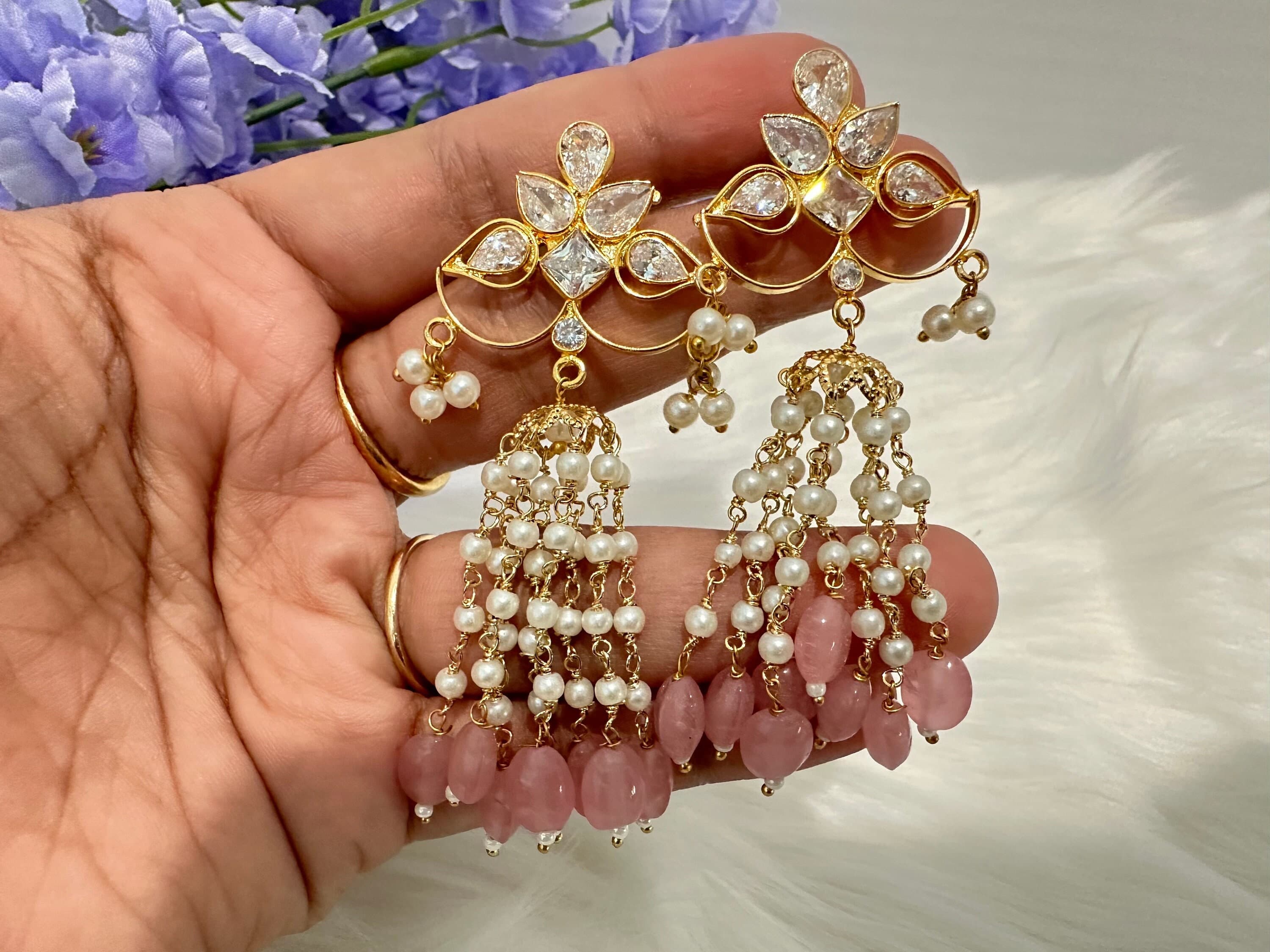Pearl fancy earrings