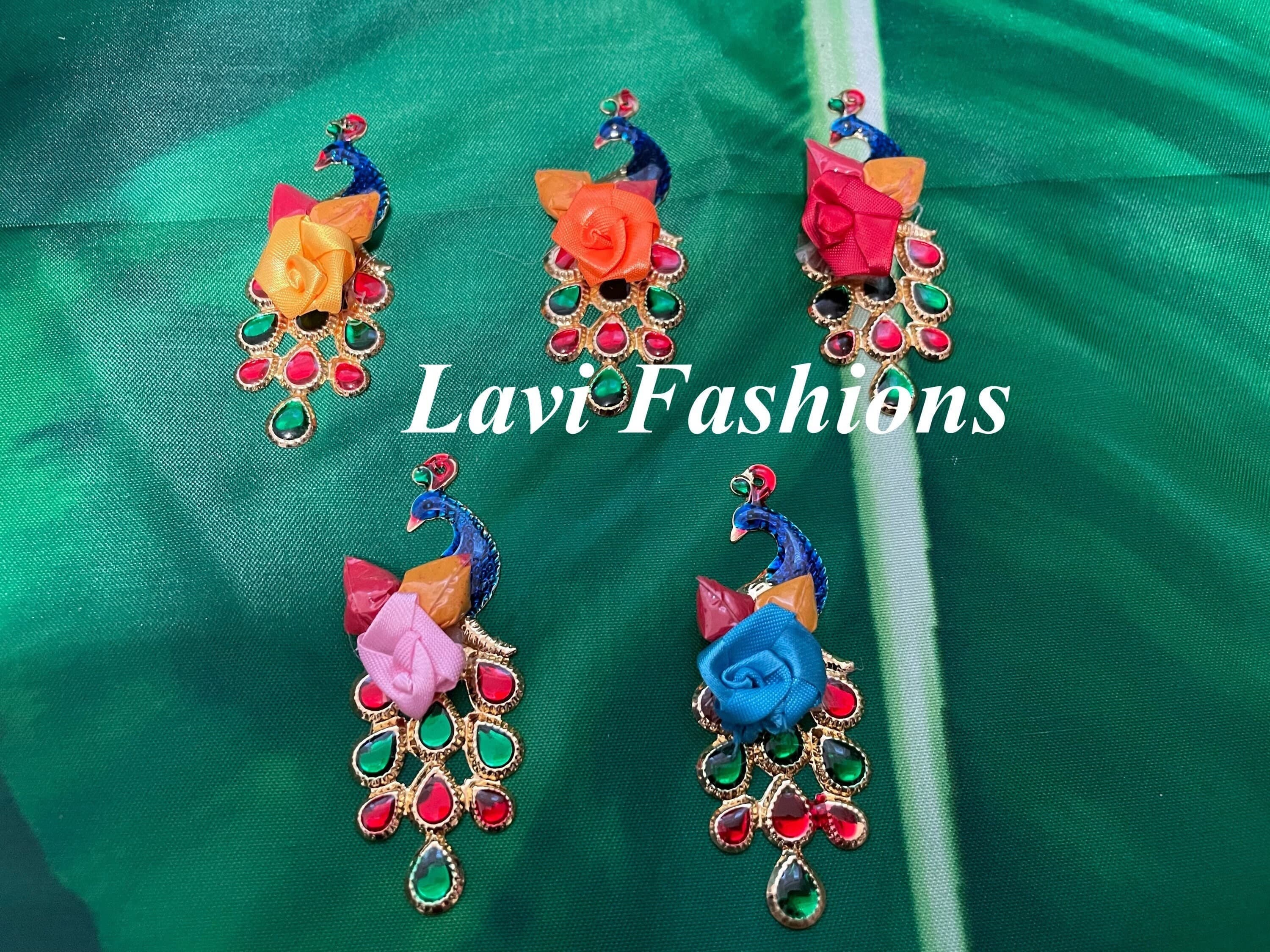 Peacock Design Haldi Kumkum Packets Pack Of 10 | Pasupu Kumkum | Thamboolam Return Gifts | Wedding, Pooja, Housewarming Favors