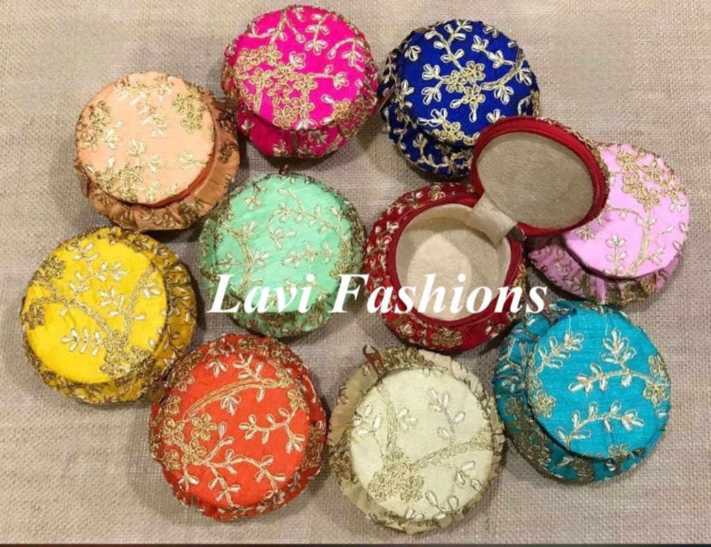 Bangle Jewelry Boxes | Indian Return Gifts | Wedding, Baby Shower, Thamboolam Favors | Traditional Gift Packaging