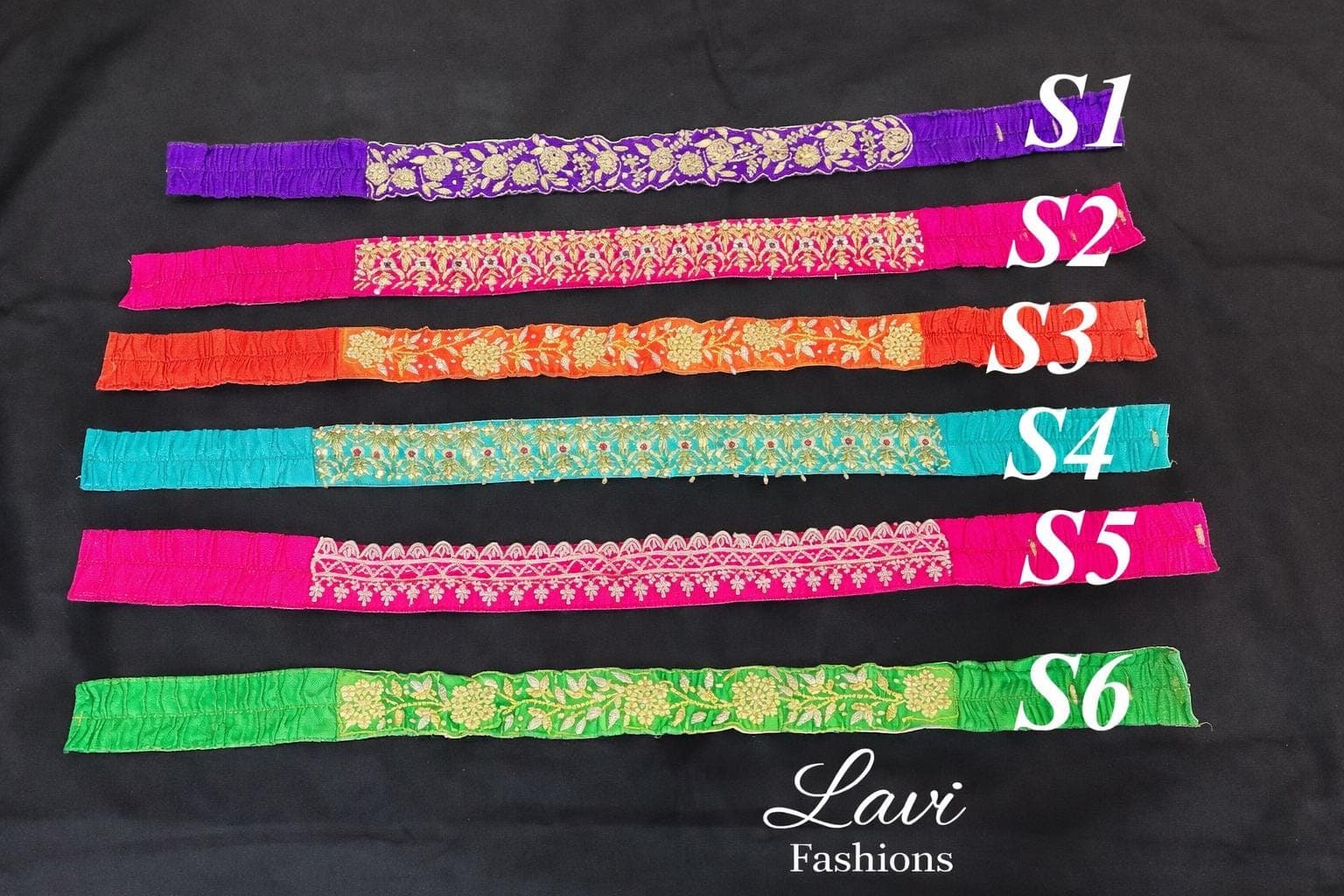 Ethnic Maggam Work Waist Belt: Festive Saree Jewelry, Wedding Party Wear Hip Belt
