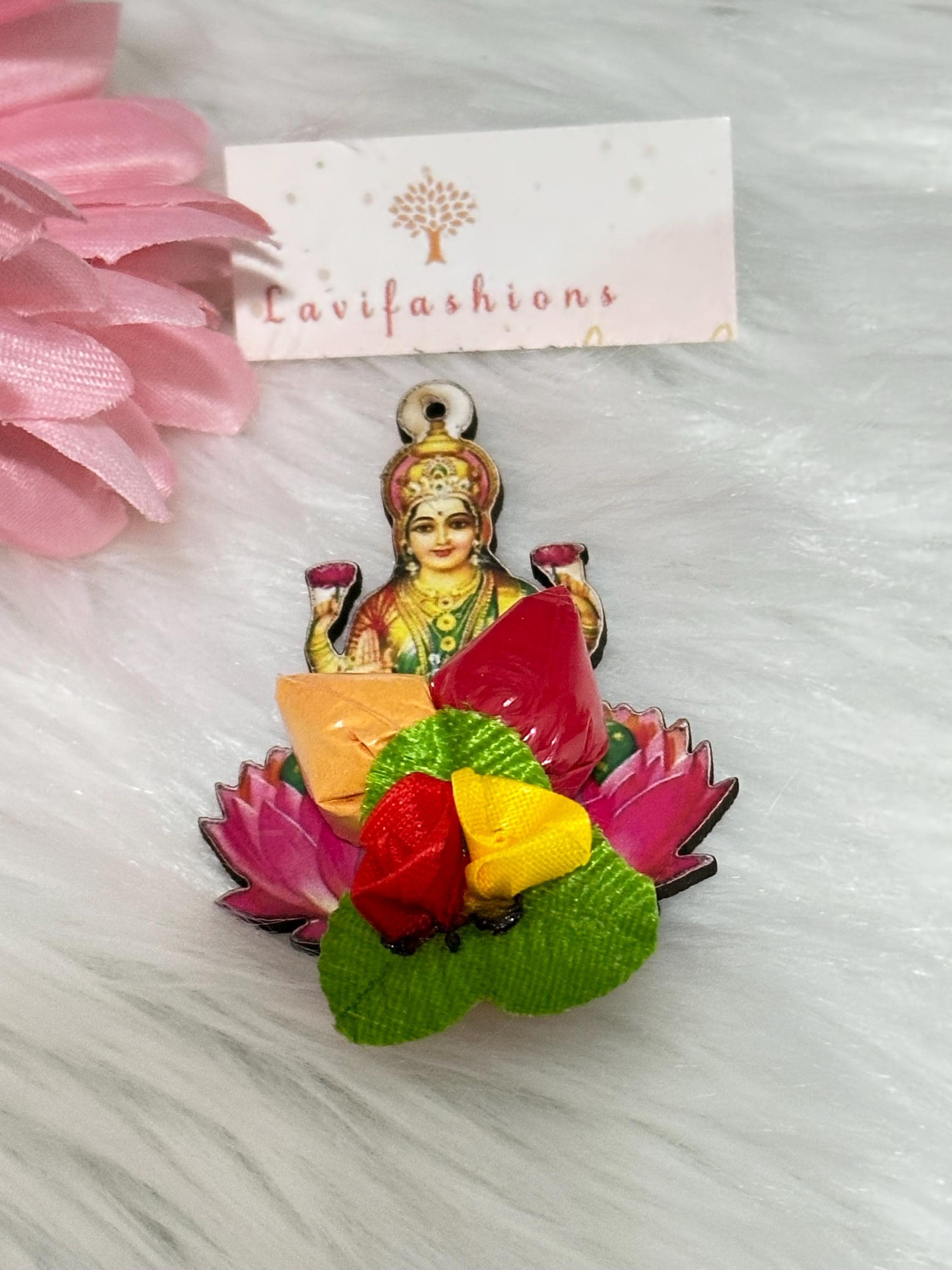 Goddess Lakshmi Haldi Kumkum Pack | Thamboolam Return Favor
