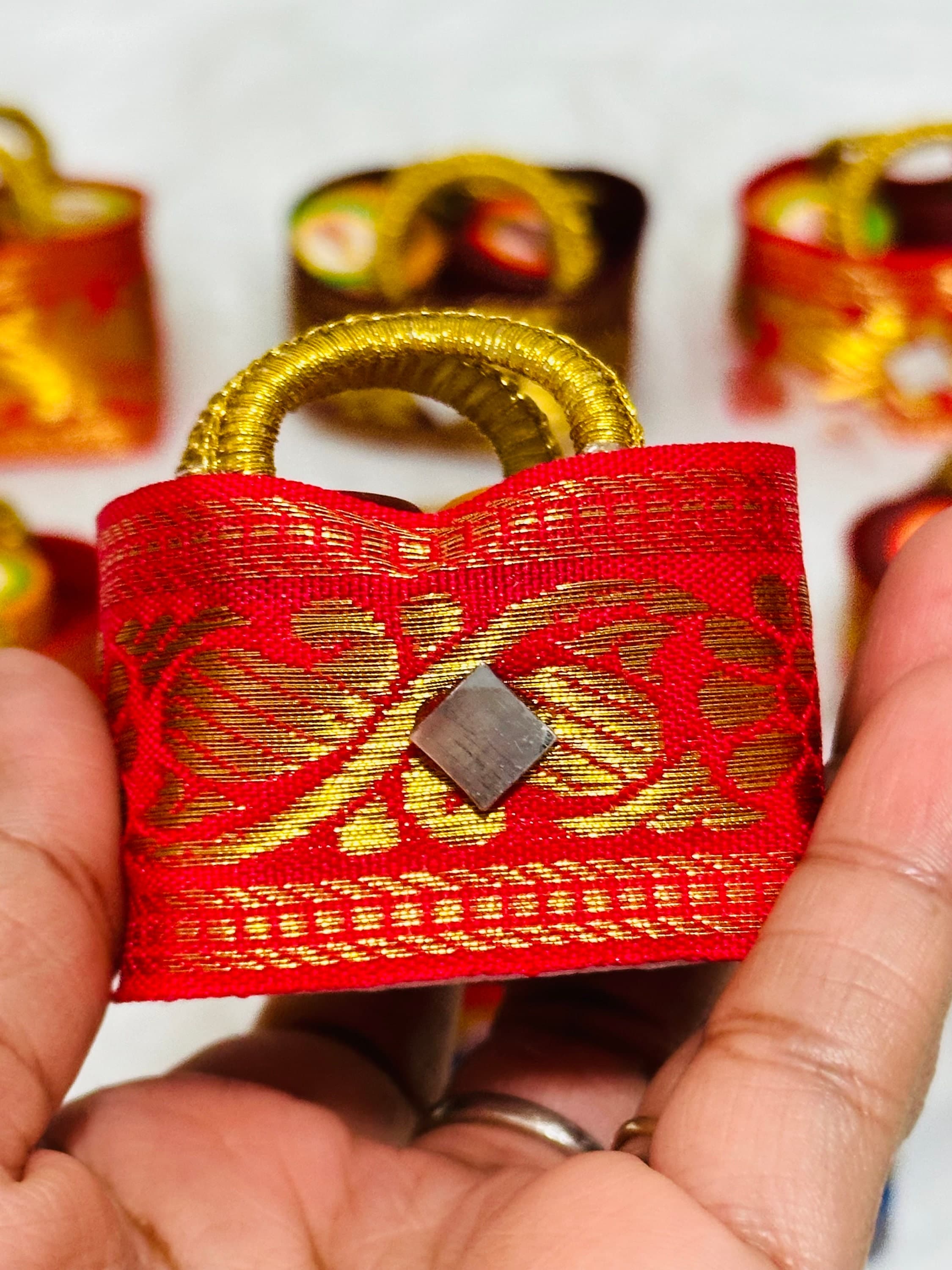 PREORDER: Haldi Kumkum Baskets – Pack of 1 | Pasupu Kumkum | Thamboolam Return Gifts | Wedding, Housewarming, Pooja Favors — view 3