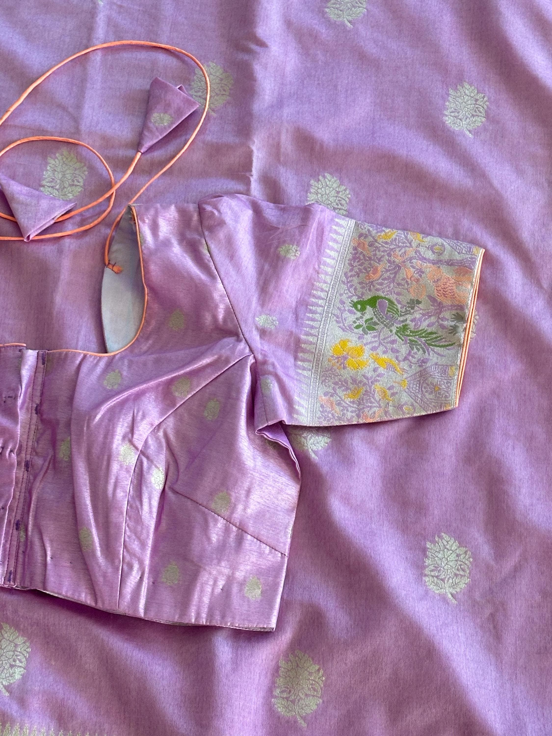 Paithani Border Saree | Soft Festive Ethnic Wear — view 3