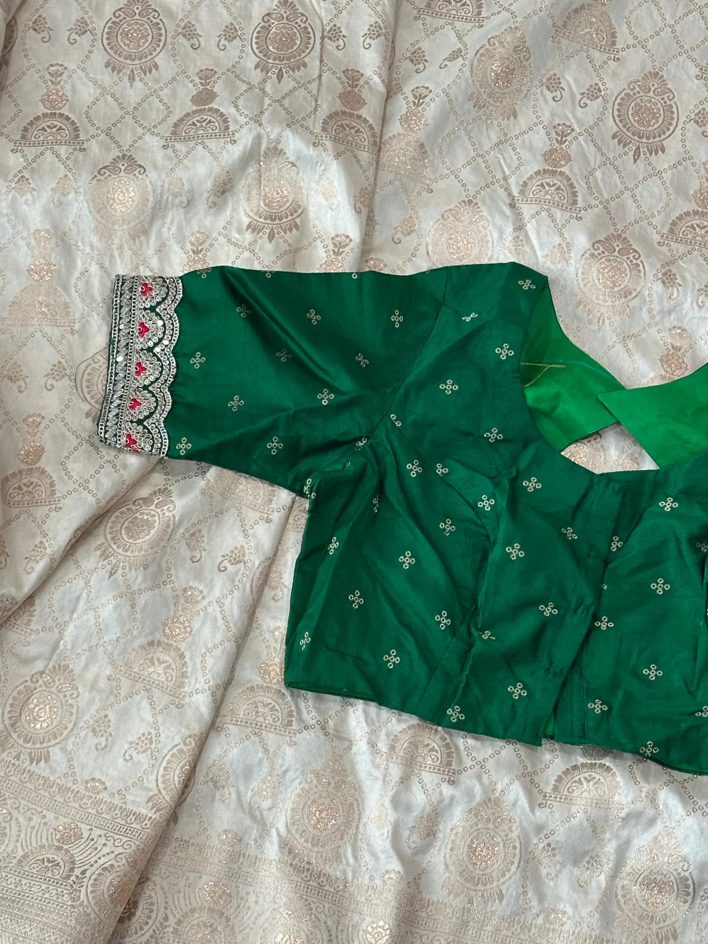 Banarasi Saree With Stitched Blouse — view 6