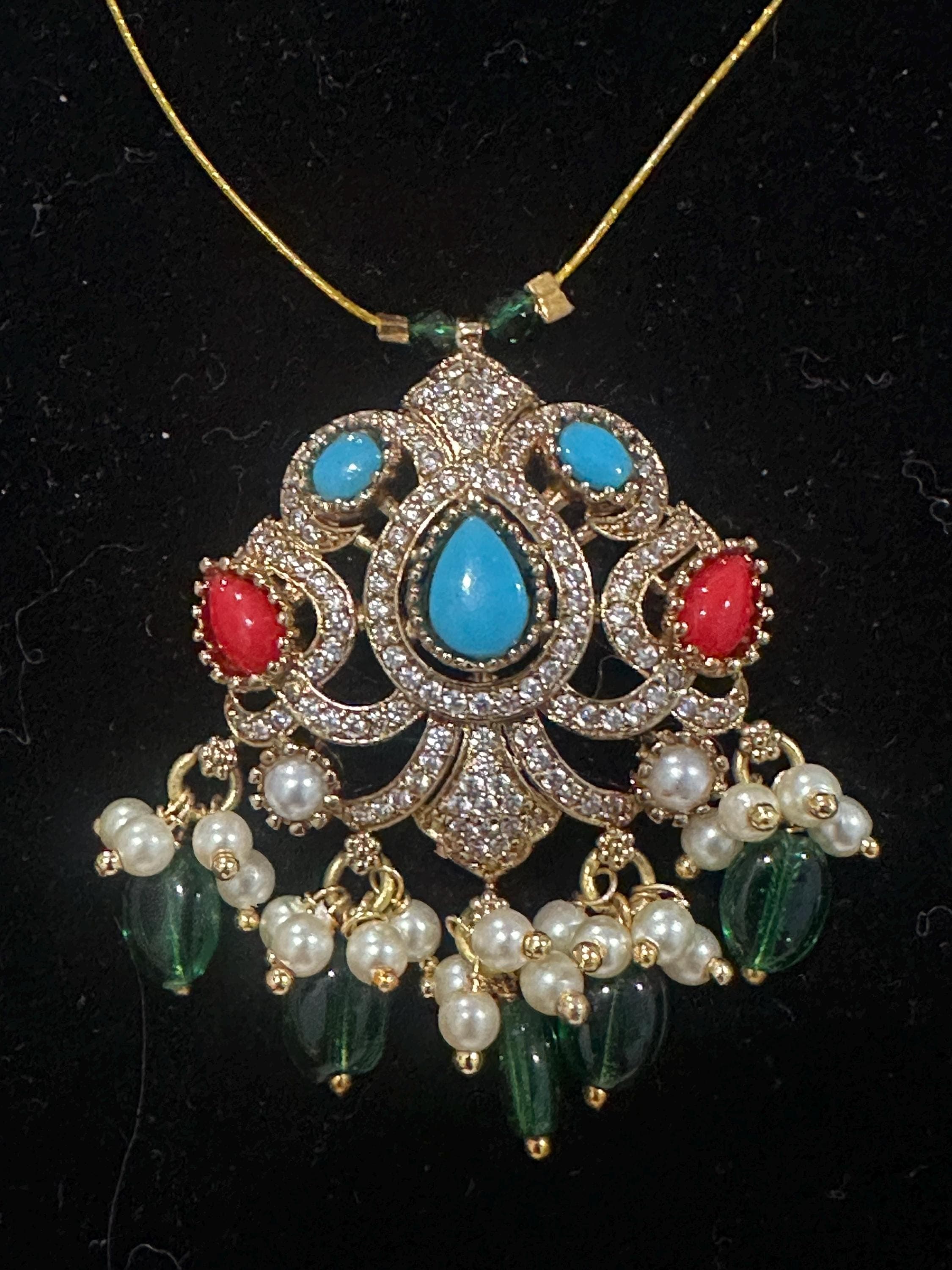 Victorian Moissanite Invisible Necklace — view 5