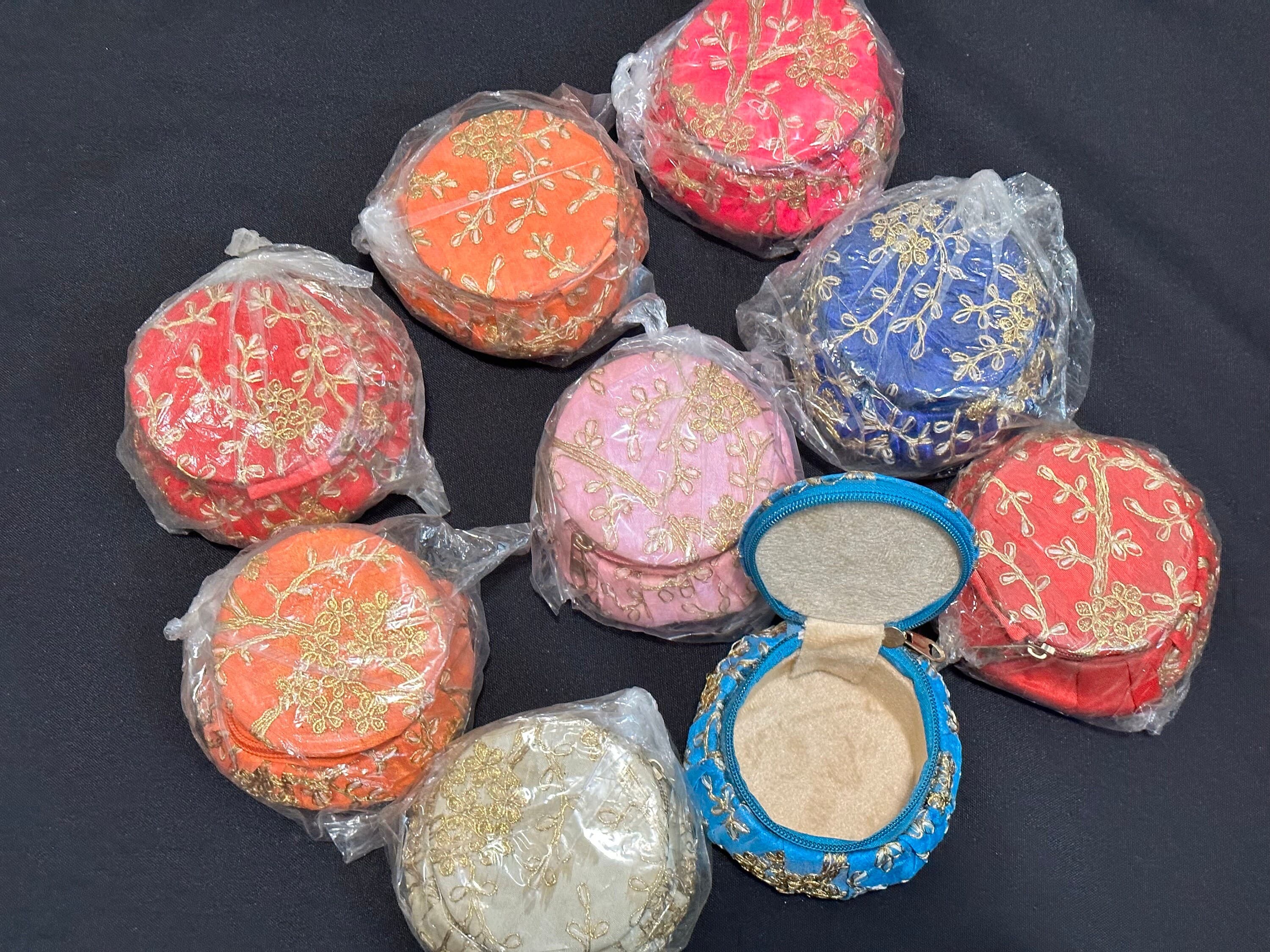 Bangle Jewelry Boxes | Indian Return Gifts | Wedding, Baby Shower, Thamboolam Favors | Traditional Gift Packaging — view 3