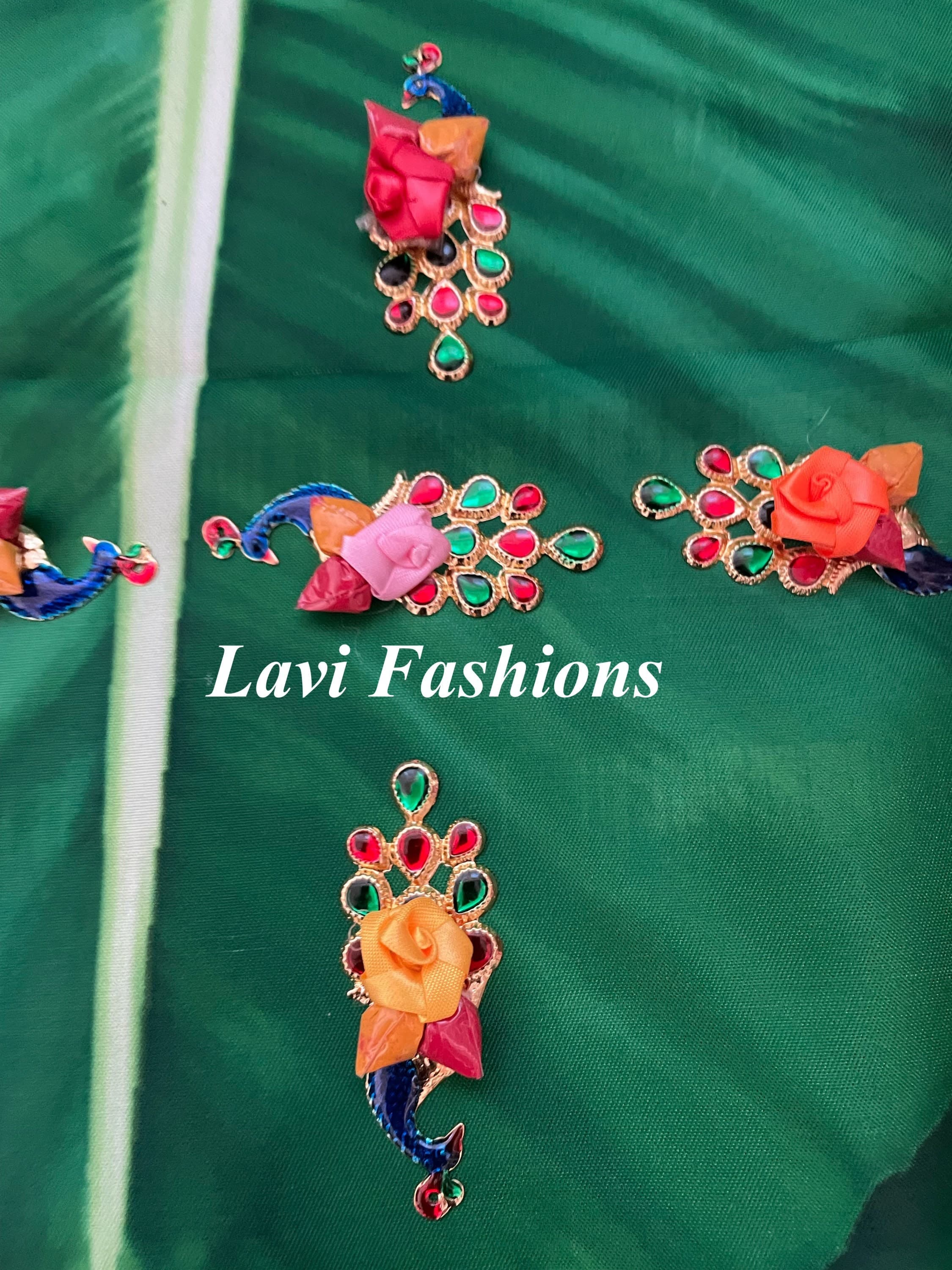 Peacock Design Haldi Kumkum Packets Pack Of 10 | Pasupu Kumkum | Thamboolam Return Gifts | Wedding, Pooja, Housewarming Favors — view 4