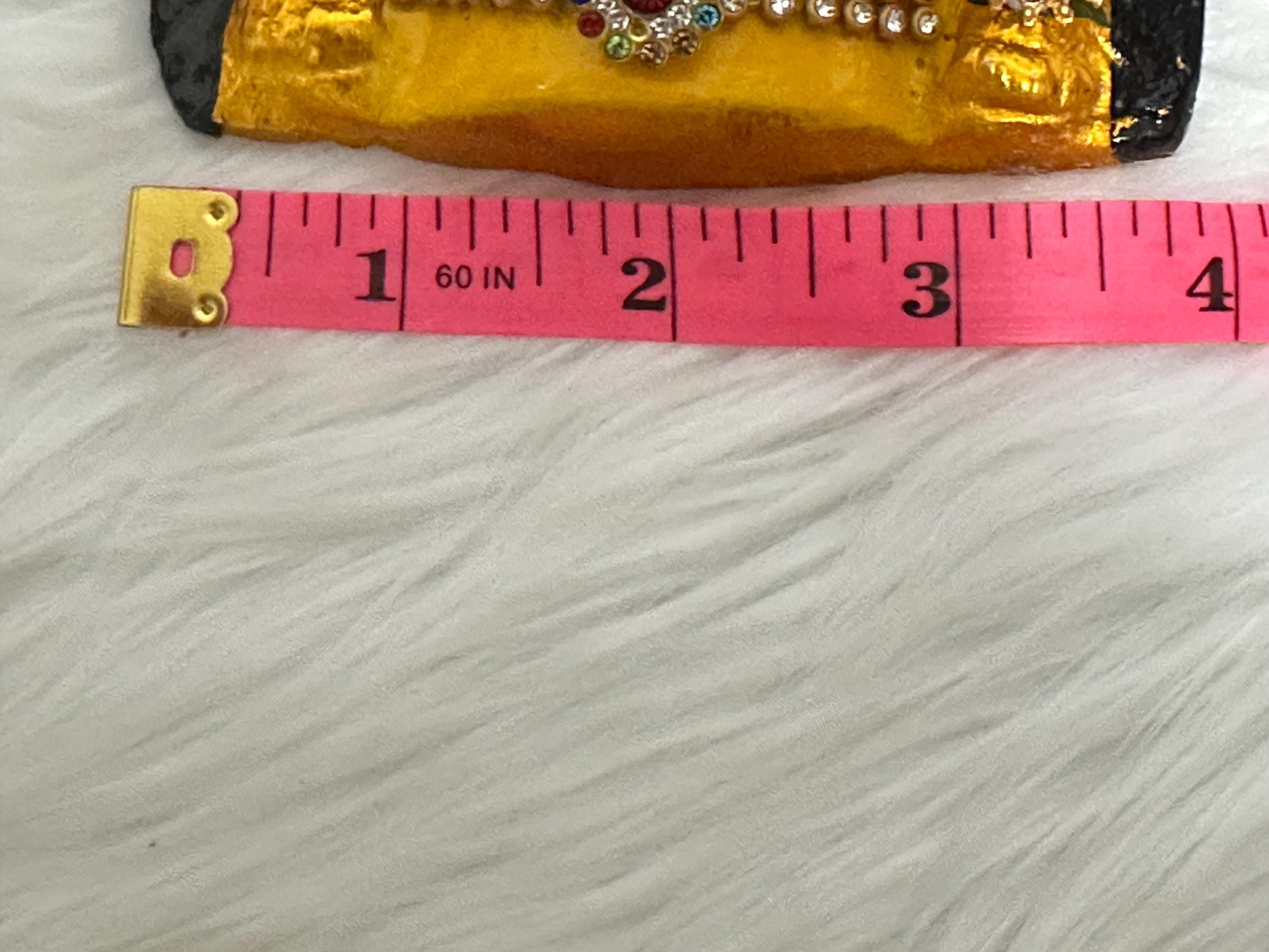 Lakshmi Face Idol 8” | Gowri Devi Face for Pooja | Indian Decor — view 4