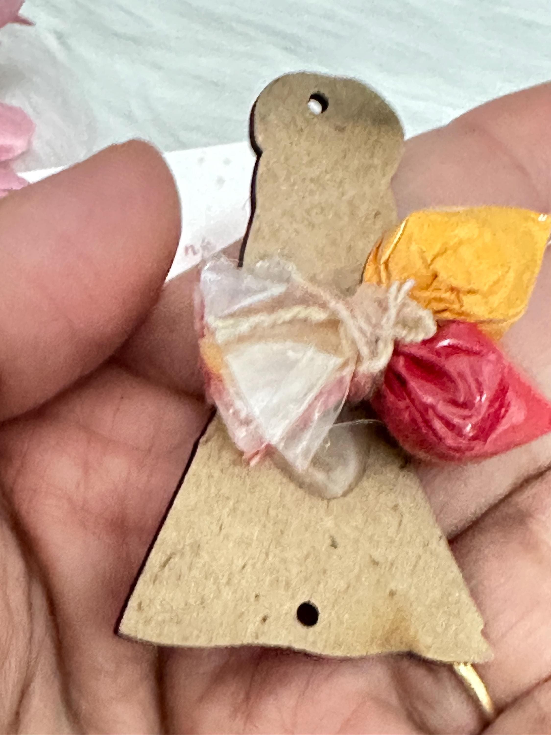 Girl Doll Pasupu Kumkum Packets | Elephant Design Thamboolam Return Gift (Pack of 1) — view 6