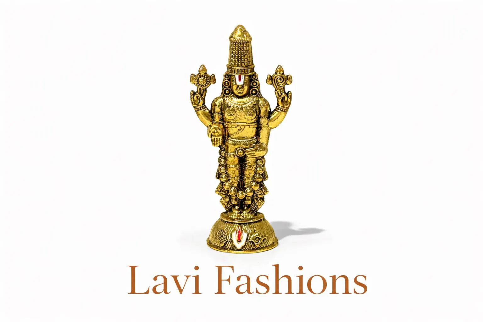 Lord Venkateswara Idol | Tirupati Balaji Statue | Hindu Pooja Decor | Indian Return Gift | Wedding Favor — view 1